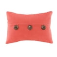 thumbnail image 1 of Mainstays Dynasty Oblong 3 Button Decorative Polyester Throw Pillow, 14" x 20", Clay Brick, 1 of 3