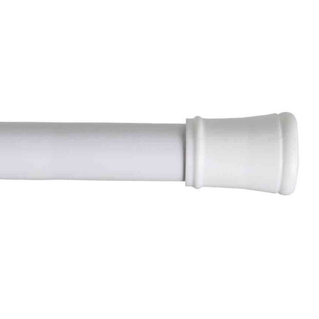 Mainstays EZ Up 23” to 40” Adjustable Shower Curtain Tension Rod, White