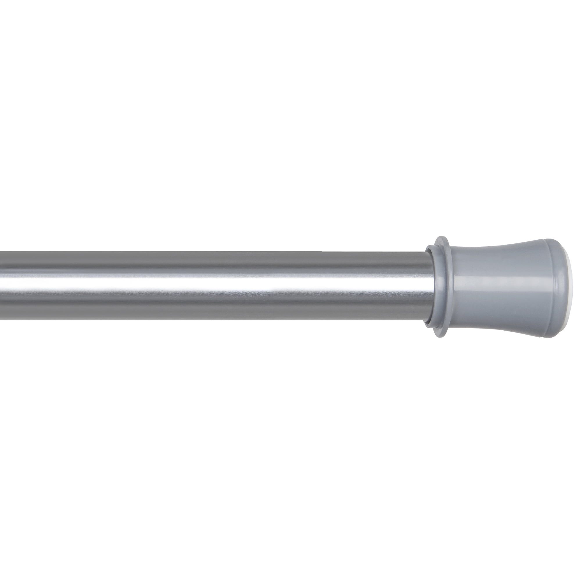 Mainstays Easy-Hang Adjustable 43" to 72" Steel Shower Curtain Tension Rod, Chrome