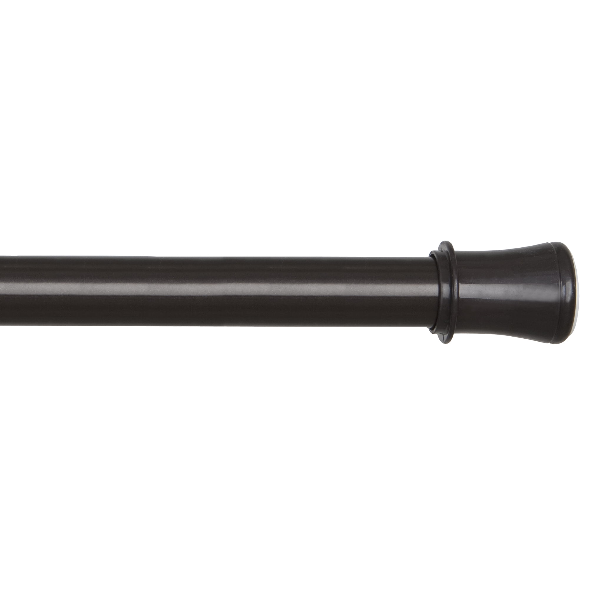Mainstays Easy-Hang Metal Adjustable 72" Shower Curtain Tension Rod Bronze, 1 Each