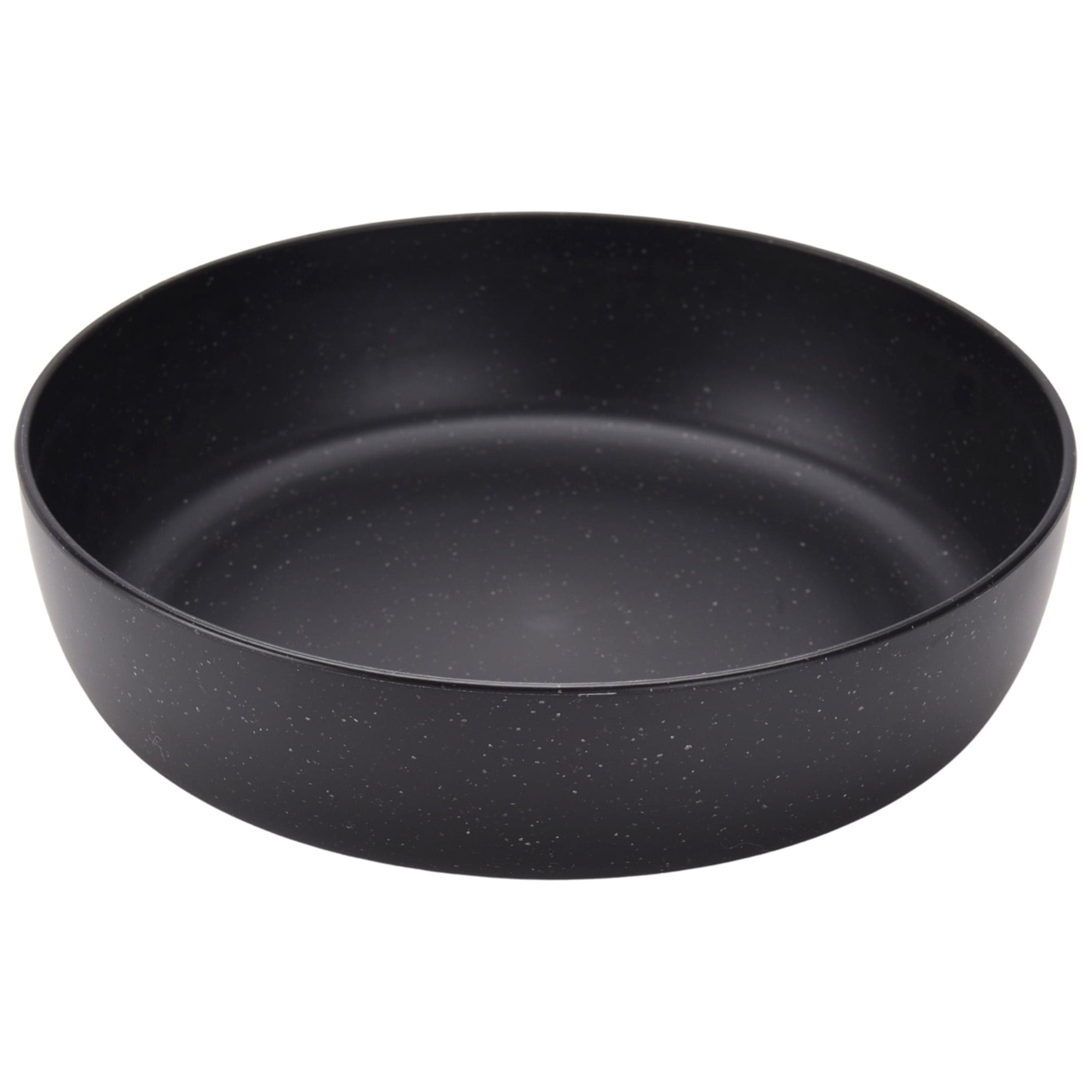 Mainstays Eco-Friendly Round Dinner Bowl, Black