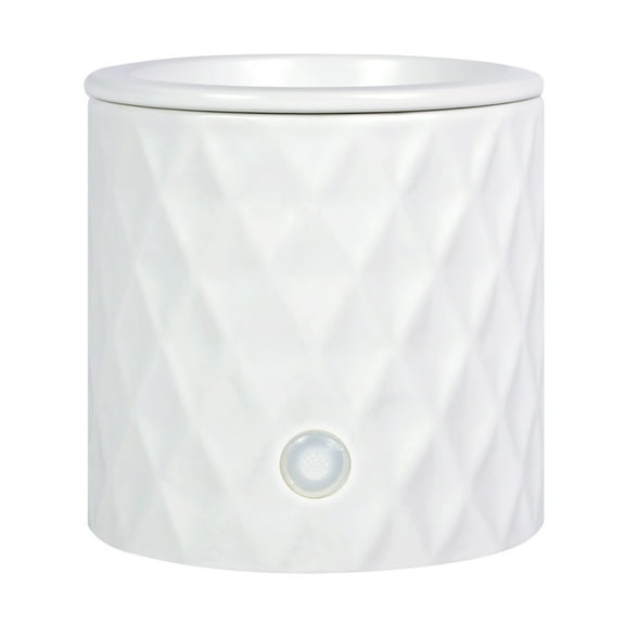 Mainstays Electric 18-Watt Diamond Ceramic Wax Melt Warmer, White