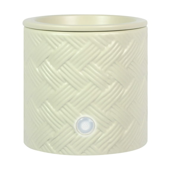 Mainstays Electric Creamy Ceramic Wax Warmer, Single Pack