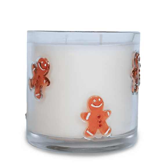 Mainstays Embedded Christmas Tree Icon 2-Wick Soy Blend Candle Winter ...