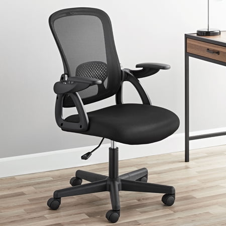 MAINSTAYS ERGONOMIC MESH BACK OFFICE CHAIR WITH FLIP...