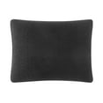 thumbnail image 1 of Mainstays Stitched Corded Pillow Sham, Black, Standard, 1 Pack, 1 of 5