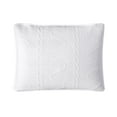 thumbnail image 1 of Mainstays Stitched Corded Pillow Sham, Standard Size, White, 1 Pack, 1 of 5