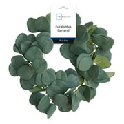 Mainstays Artificial Eucalyptus Garland 5 feet Green
