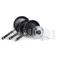 thumbnail image 1 of Mainstays Expandable Pan & Lid Organizer, White, 1 of 7