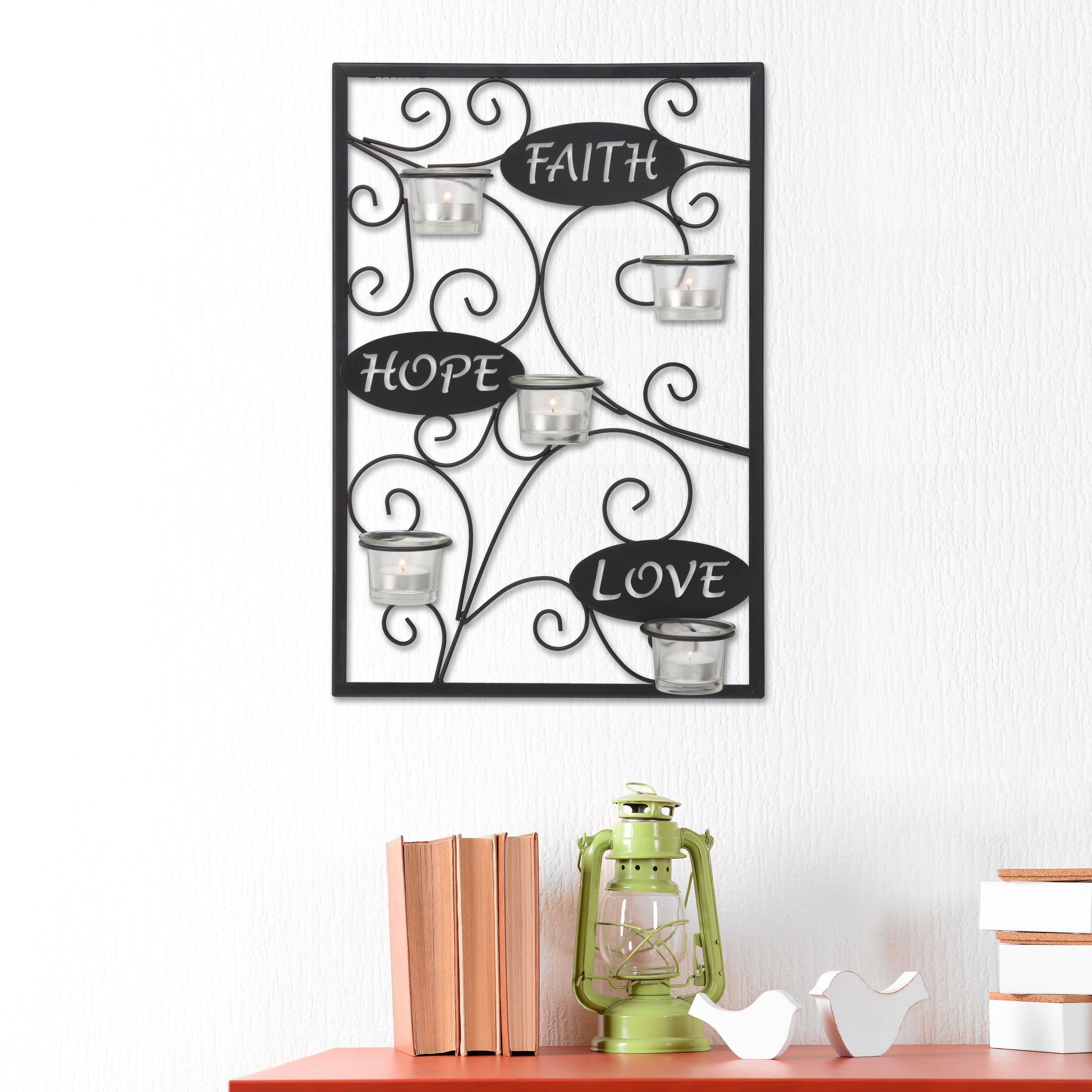 Mainstays Wall Sconce, Tealight Candle Holder, Expressions