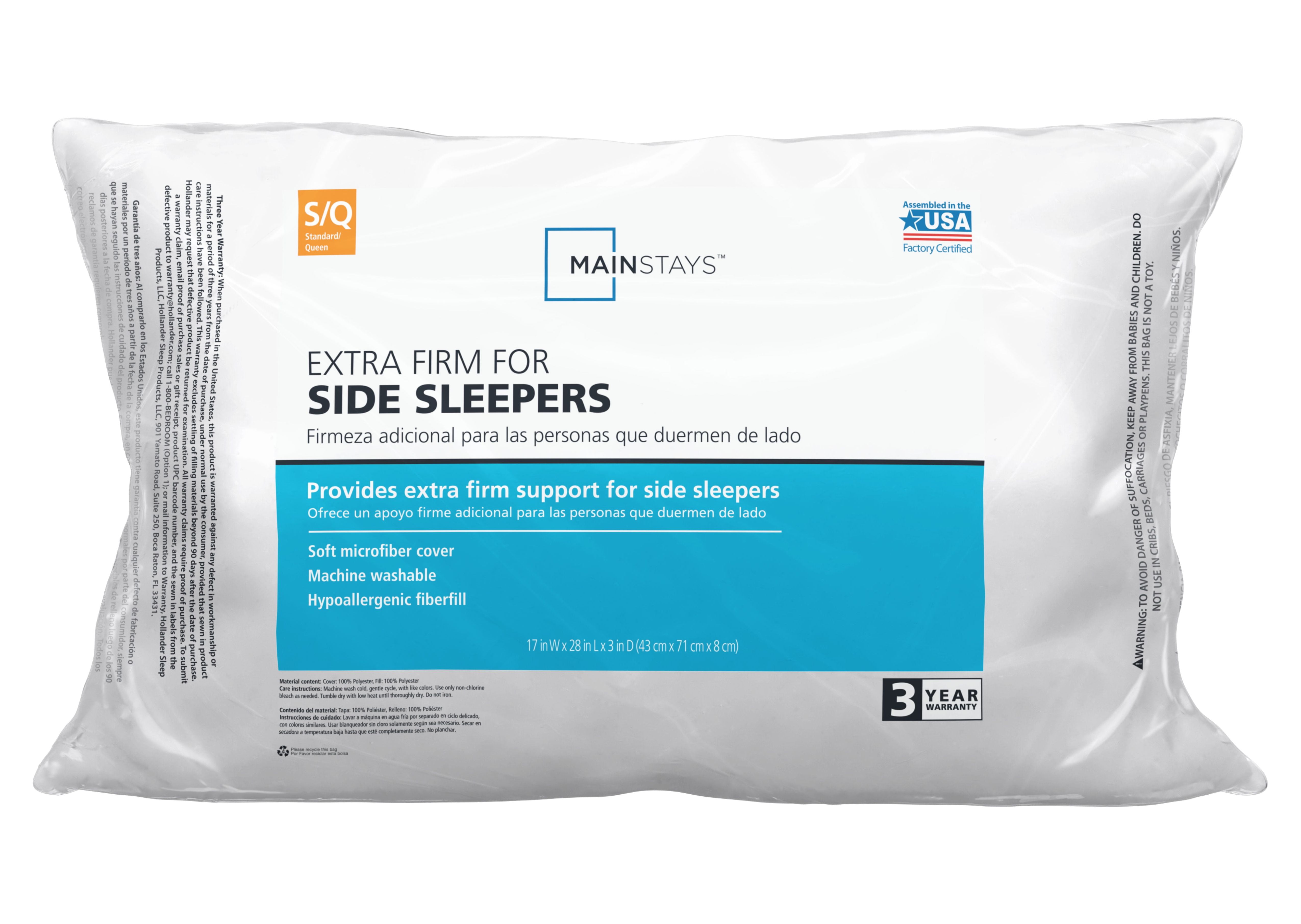 Fingerhut - Density Extra Firm Pillows 2-Pack - Standard