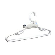 Mainstays Extra Large Heavy Duty Plastic Clothing Hangers, 3 Count, Adult, White