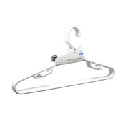 Mainstays Extra Large Clothing Hangers, 3 Pack, Adult, White, Heavy Duty Durable Plastic