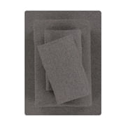 Mainstays Cotton Rich Extra Soft Jersey Bed Sheet Set, King, Charcoal, 4 Pieces