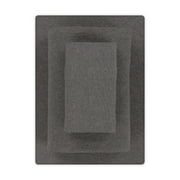 Mainstays Cotton Rich Extra Soft Jersey Bed Sheet Set, Twin-XL, Charcoal, 3 Pieces