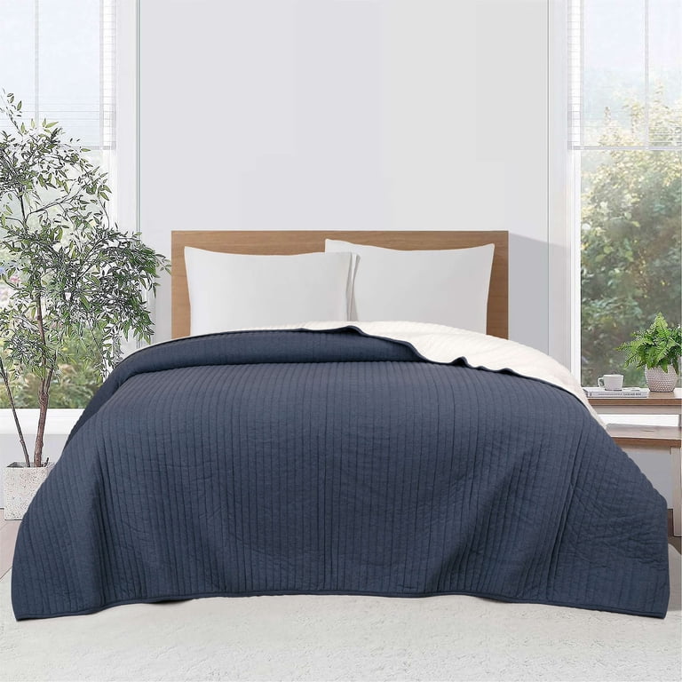 Free Shipping! Mainstays Extra Soft Jersey Reversible Quilt
