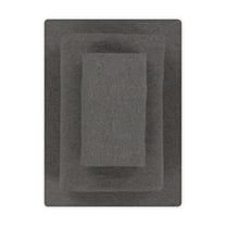 Mainstays Cotton Rich Extra Soft Jersey Bed Sheet Set, Queen, Charcoal, 4 Pieces