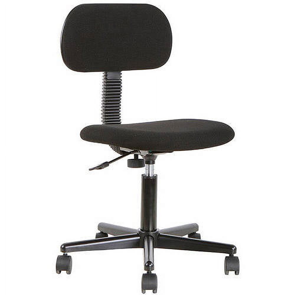 Mainstays Fabric Task Chair, Black - image 1 of 4