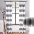 Mainstays Fading Stripe Curtain, Set of 2
