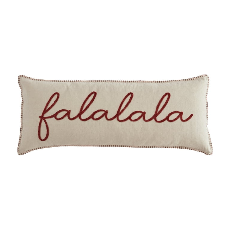 Falalalala pillow online