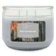 thumbnail interactive-video image 1 of Mainstays Fall Farmhouse 3 Wick Candle, 11.5 oz, 1 of 6