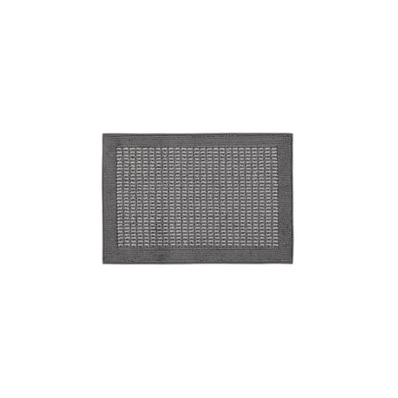 Mainstays Faux Sisal Olefin Gray Border Indoor Accent Rug, 1 ft 8 in x 2 ft 6 in