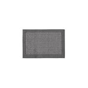 Mainstays Farmhouse Faux Sisal Olefin Gray Border Indoor Accent Rug, 18x26