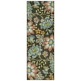 thumbnail image 1 of Mainstays Farmhouse Oversized Floral Gray Multicolor Indoor Hallway Runner Rug, 2'x6', 1 of 9