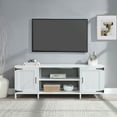 thumbnail image 1 of Mainstays Farmhouse TV Stand for TVs up to 70", White, 1 of 7