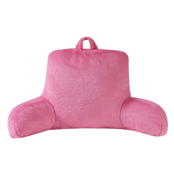 Mainstays Contemporary Pink Melon Solid Print Microfiber Bed Rest Pillow
