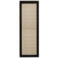 thumbnail image 1 of Mainstays  Farmhouse Faux Sisal Indoor Runner Rug, Black, 2'6" x 8', 1 of 7