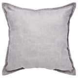 Mainstays Faux Suede Decorative Square Throw Pillow with Flange, 18