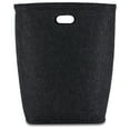thumbnail interactive-video image 1 of Mainstays Felt Hamper with Handles, Gray, Adult, 1 of 6