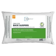 Mainstays Firm Support for Back Sleepers Pillow, Standard/Queen