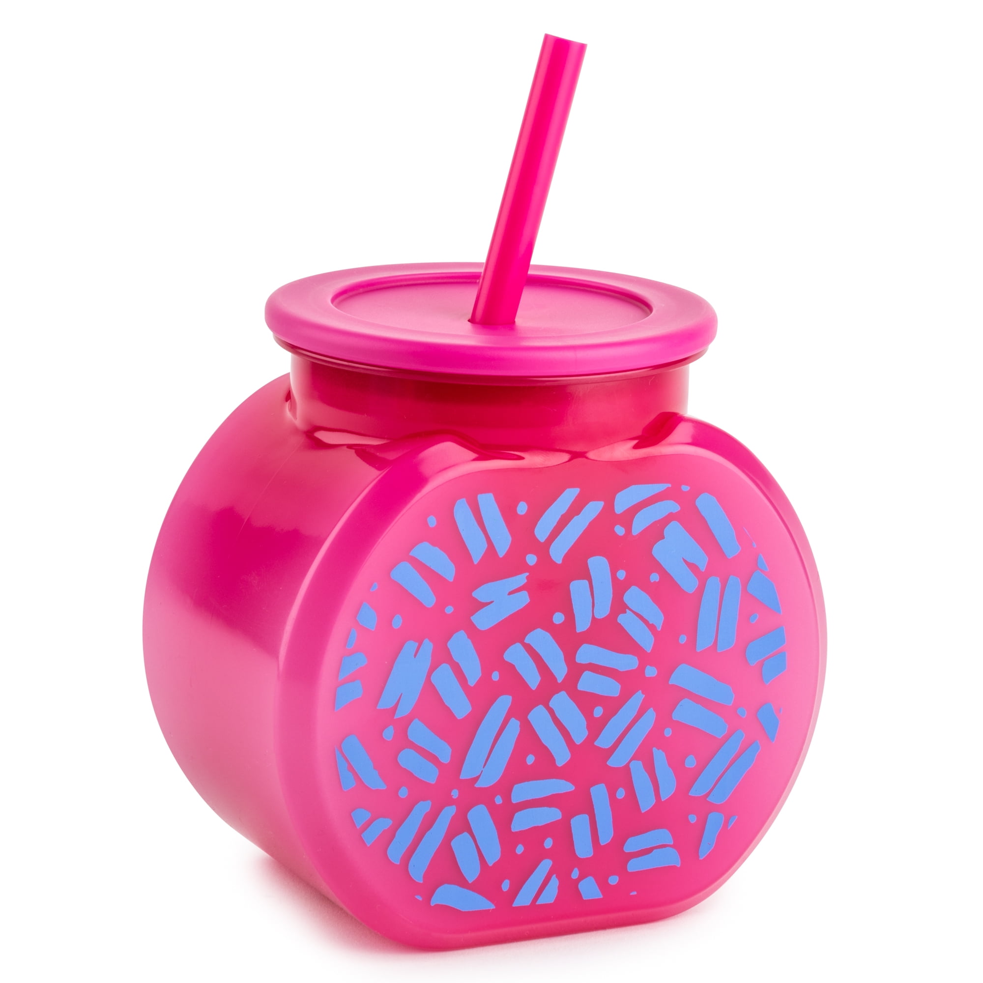Mainstays Fishbowl Tumbler 40 fl oz, Pink
