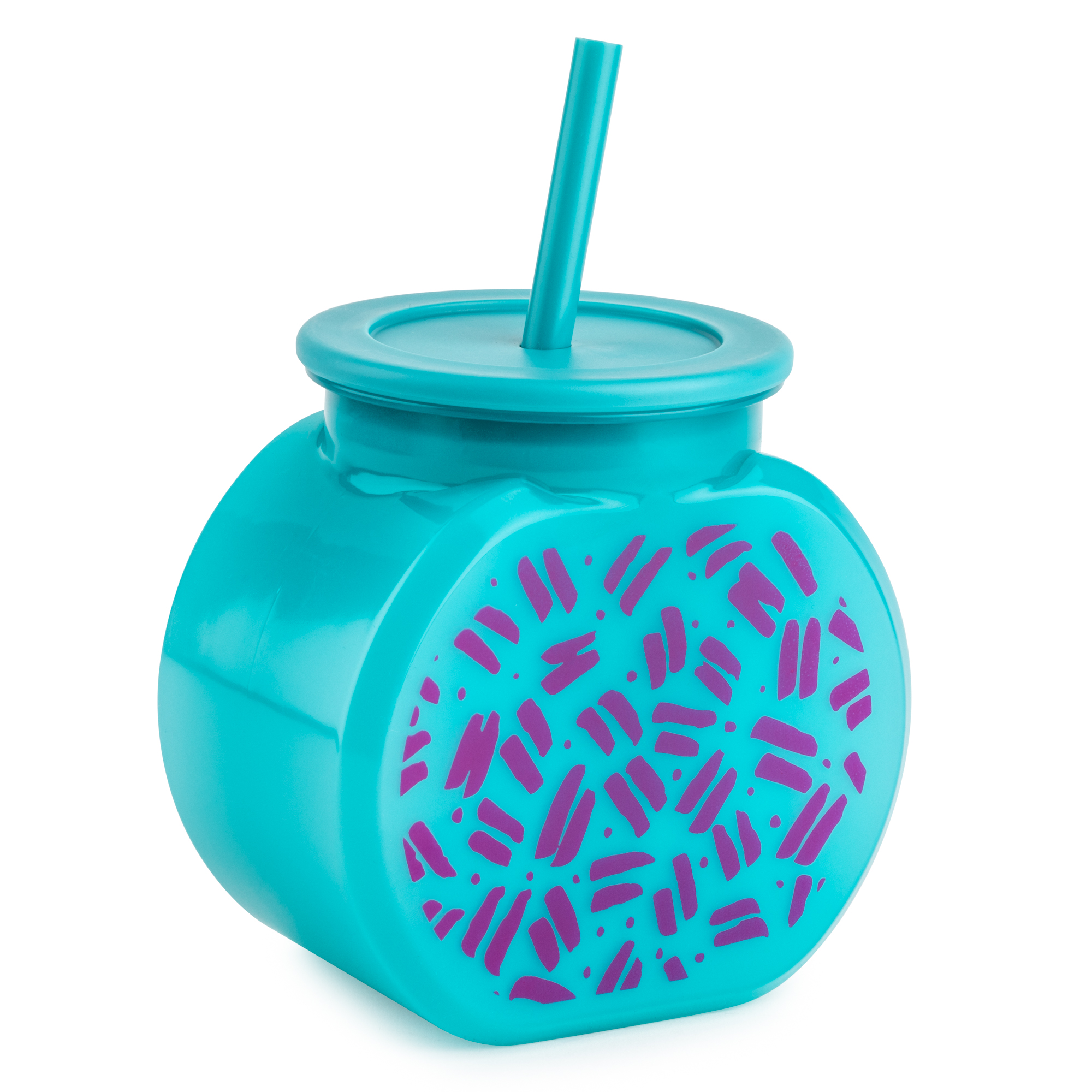 Mainstays Fishbowl Tumbler 40 fl oz, Teal