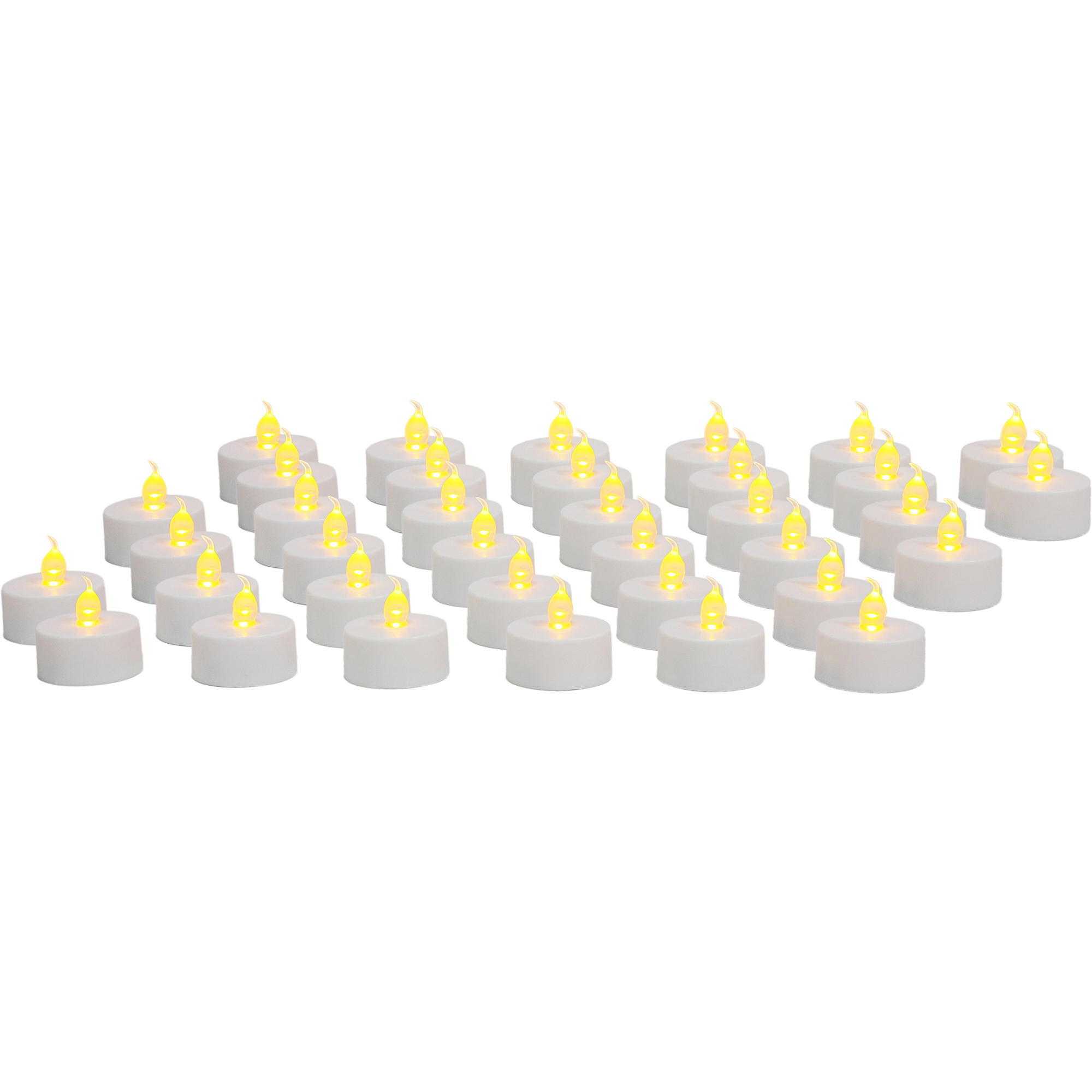 Mainstays Flameless LED Tea Lights, 36 Count - image 1 of 4