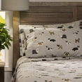 Mainstays Flannel Sheet Set Dogs Queen