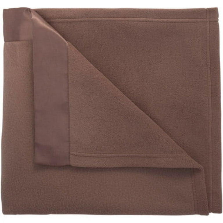 Mainstays blanket with satin trim hotsell