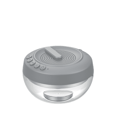 Mainstays Floating Bluetooth Speaker with IPX7 Waterproof, LED Lights