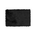 thumbnail image 1 of Mainstays Flokati Solid Black Shag Area Rug, 30" x 46", Ultra Thick and Plush, 1 of 2