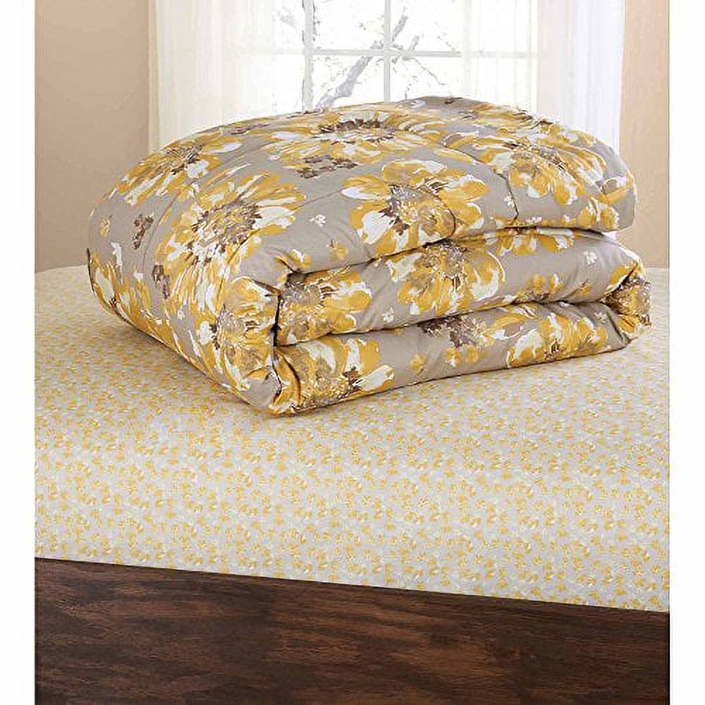 Mainstays Floral Bed in a Bag Coordinated Bedding