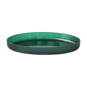 Mainstays Eco-friendly Green Fluted Jewelry Tray