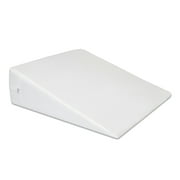 Mainstays Foam Wedge Pillow, White, 24 in x 22 in x 7.5 in