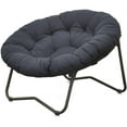 Mainstays Folding Papasan Chair, Navy