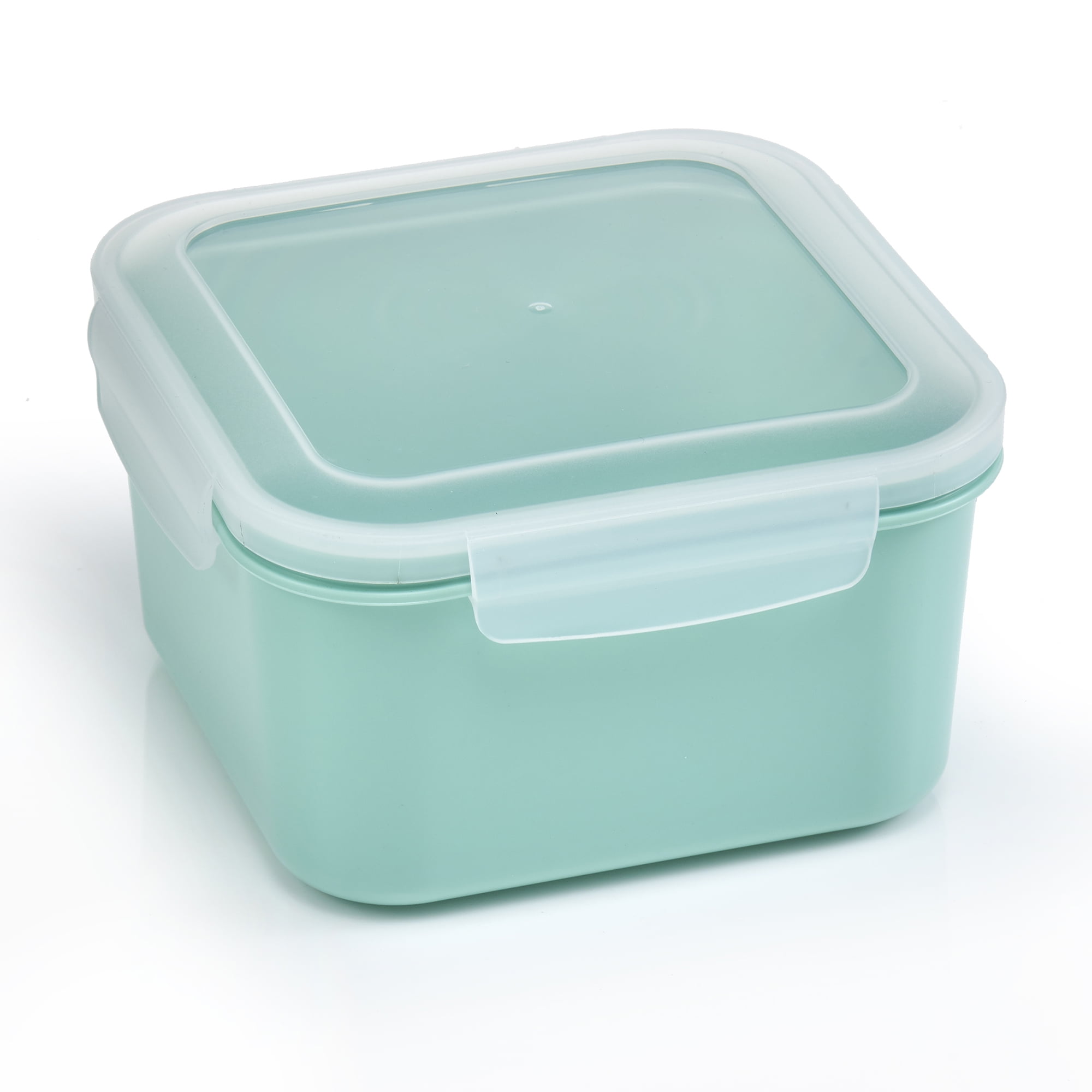 Mainstays Food Storage Container, Square Mint 42oz Capacity