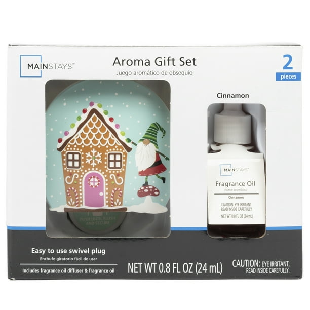 Mainstays Fragrance Oil plug in Diffuser Gift Set, McGregor, Mainstays
