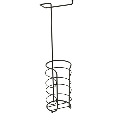 Mainstays Freestanding Toilet Paper Holder with Storage
