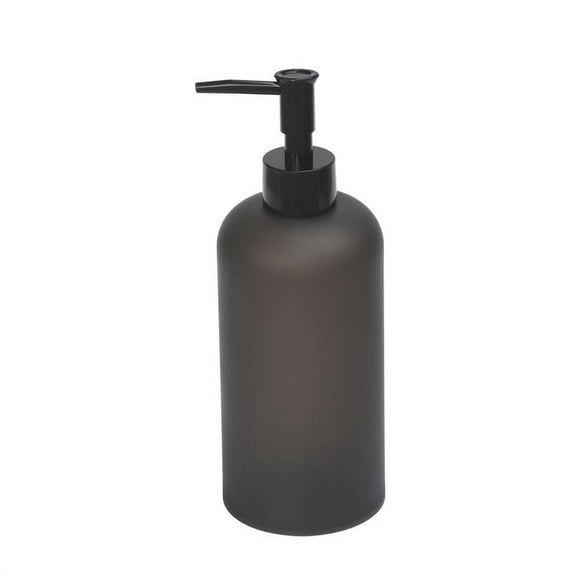 Mainstays Frosted Black Soap Pump, Plastic