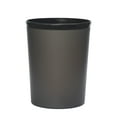 thumbnail image 1 of Mainstays Frosted Plastic Black Wastebasket, 1 of 6